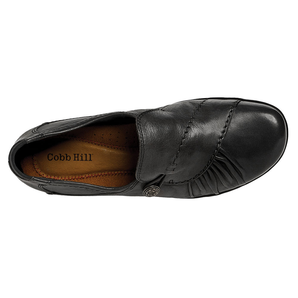 Rockport Slip-On Dam Svarta - Cobb Hill Paulette - BMRAH0536